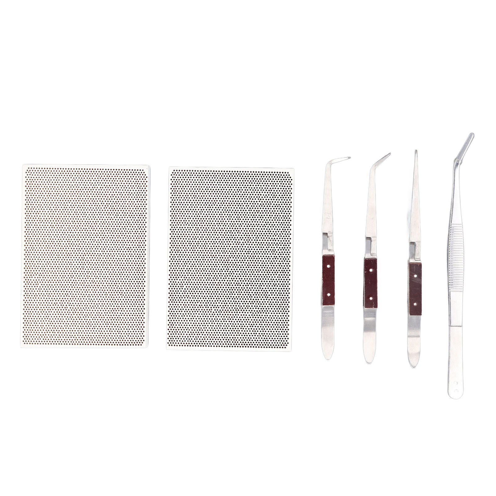 Jewelry Making Kit Professional - ジュエリーはんだ付けブロックキット金属チッププロフェッショナル耐熱2セラミックボードジュエリー作成用はんだ付けキットクラフト用