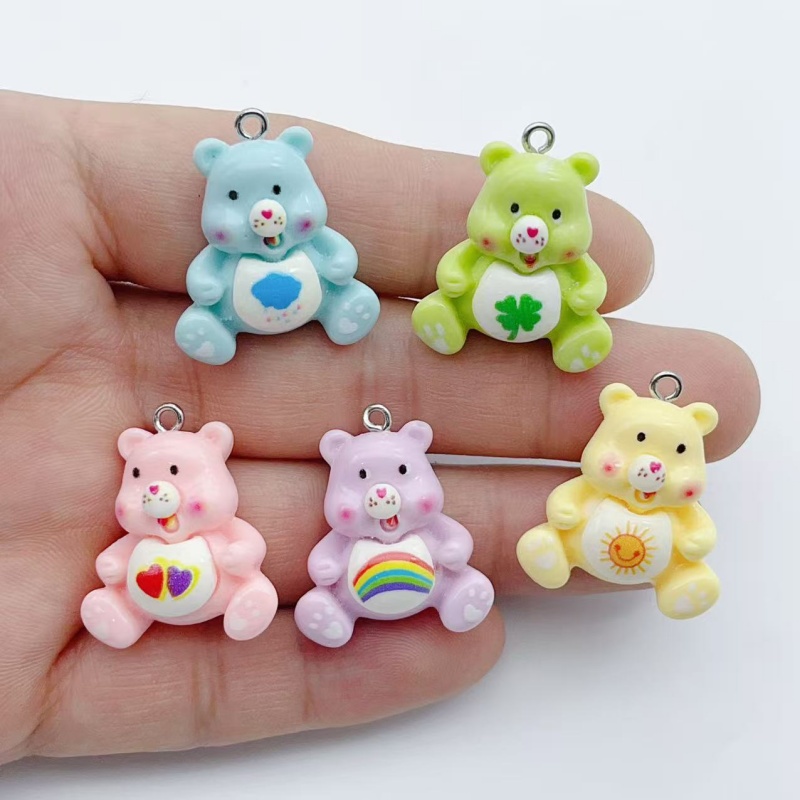 Jewelry Making Diy - 10個の漫画動物チャームペンダントDIY作成用イヤリング、ネックレス、ブレスレット、アクセサリー、装飾品