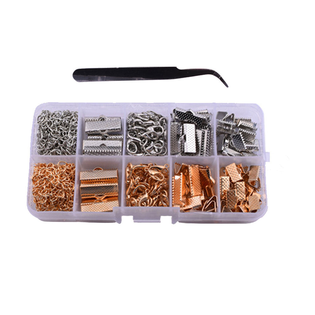 371点ジュエリー製作キット ゴールドネックレスバックル D - Jewelry Making Tools のレビューと価格
