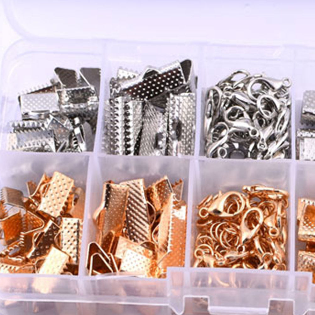 371点ジュエリー製作キット ゴールドネックレスバックル D - Jewelry Making Tools のレビューと価格