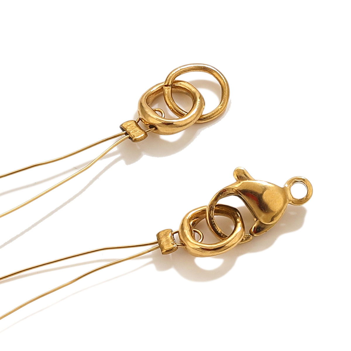 20個入り ステンレス製クラスプ エンドコネクター フック  - Jewelry Making Bead のレビューと価格