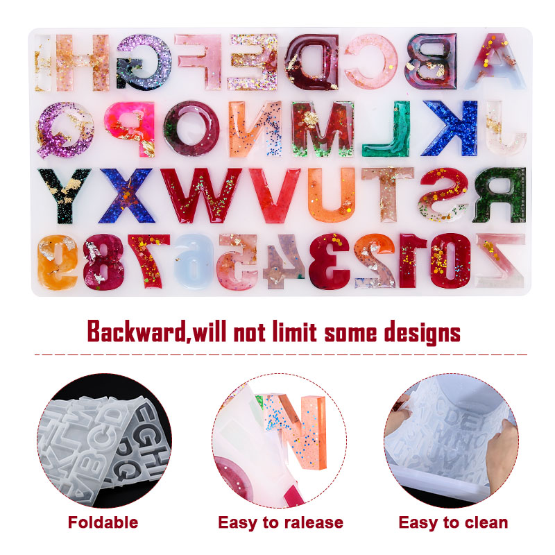 日曜大工のジュエリーを作るための成形金型,アルファベット,樹 - Jewelry Making Uv Resin Kit のレビューと価格