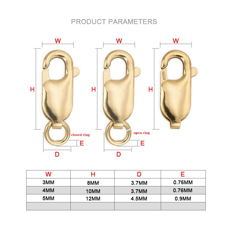 ロブスタークラスプ 14K ゴールドフィルドロブスタークラス - Jewelry Making Supplies Wholesale のレビューと価格