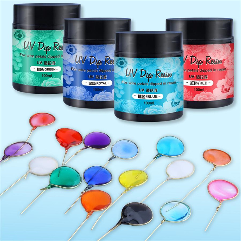 透明度の高いUVディップリキッド,日曜大工のジュエリー,帽子 - Jewelry Making Uv Resin Kit のレビューと価格