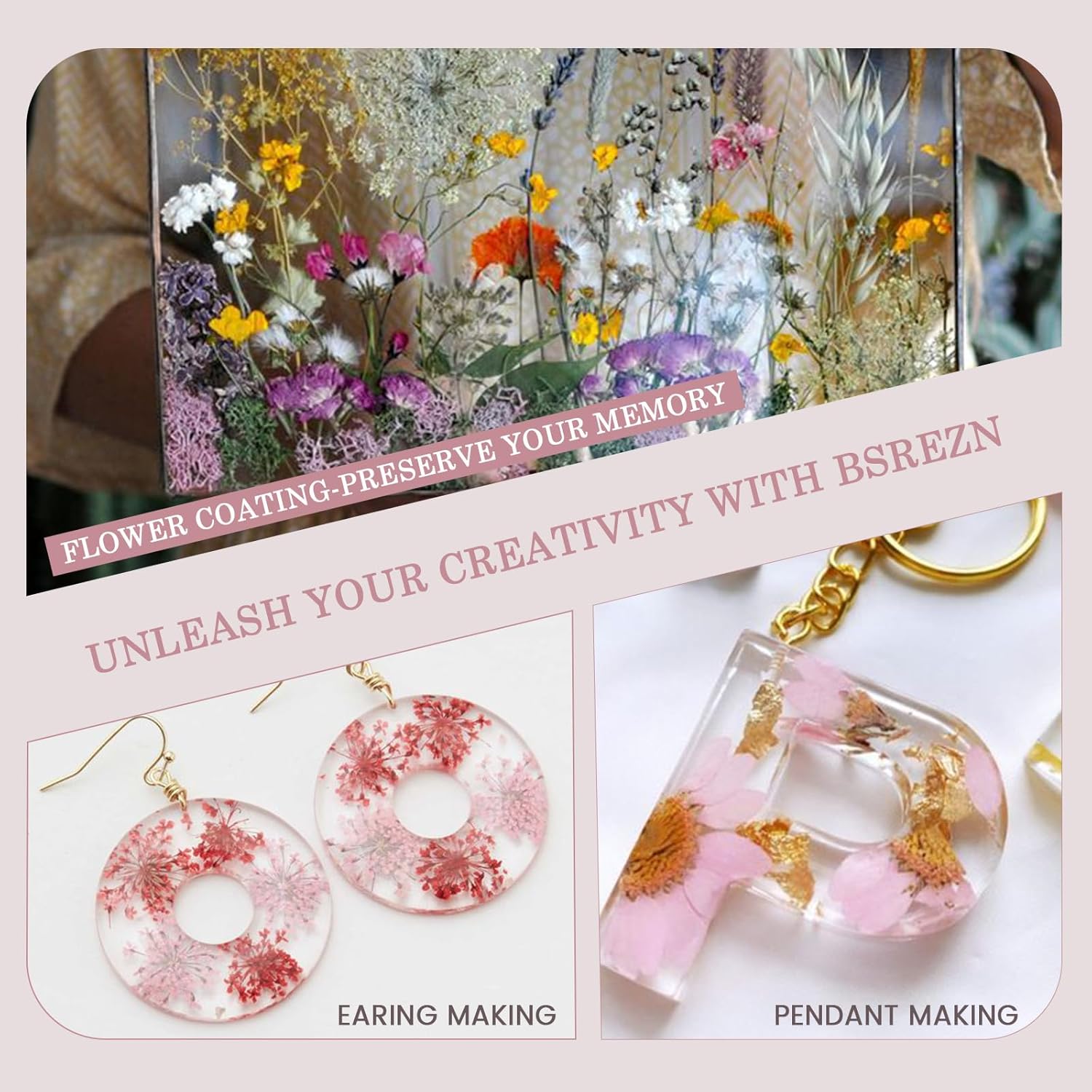 クリスタルクリア＆低臭、UVライト、シリコンマット、紫外線エ - Jewelry Making Uv Resin Kit のレビューと価格