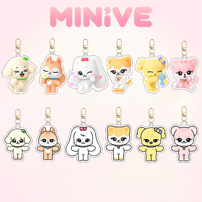 Ive Minivek Kpop グループアイドルアクリルキ - Jewelry Making Resin のレビューと価格