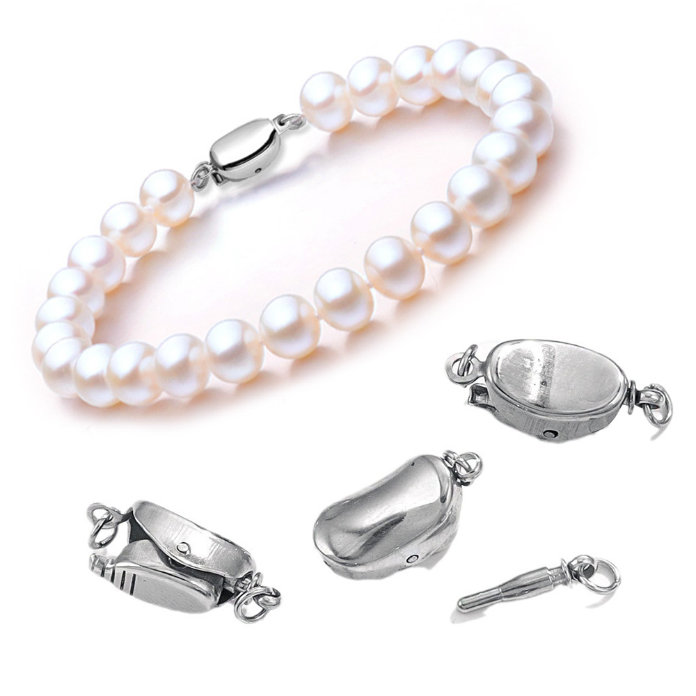 5 個のチタン鋼ネックレスバックルステンレス鋼サドルバックル - Jewelry Making Bead のレビューと価格