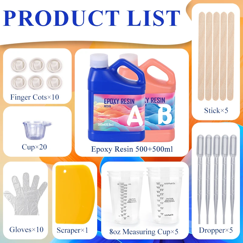 簡単混合エポキシ樹脂キット クリスタルクリア樹脂エポキシ エ - Jewelry Making Uv Resin Kit のレビューと価格