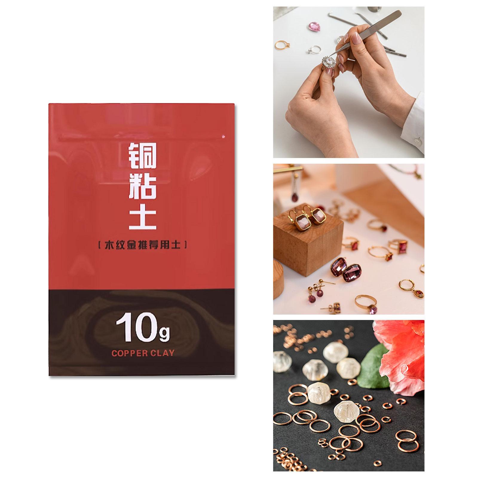 ジュエリー作り用粘土 プロ仕様 銅メタル粘土キット 初心者  - Jewelry Making Kit Professional のレビューと価格