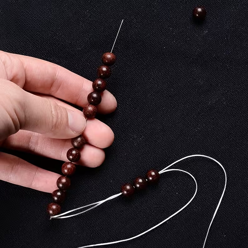 10本入りビーズ針 金属製 ブレスレット ネックレス 手作り - Crimp Bead Tube のレビューと価格