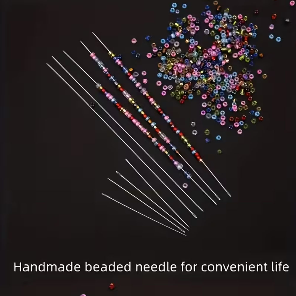 10本入りビーズ針 金属製 ブレスレット ネックレス 手作り - Crimp Bead Tube のレビューと価格