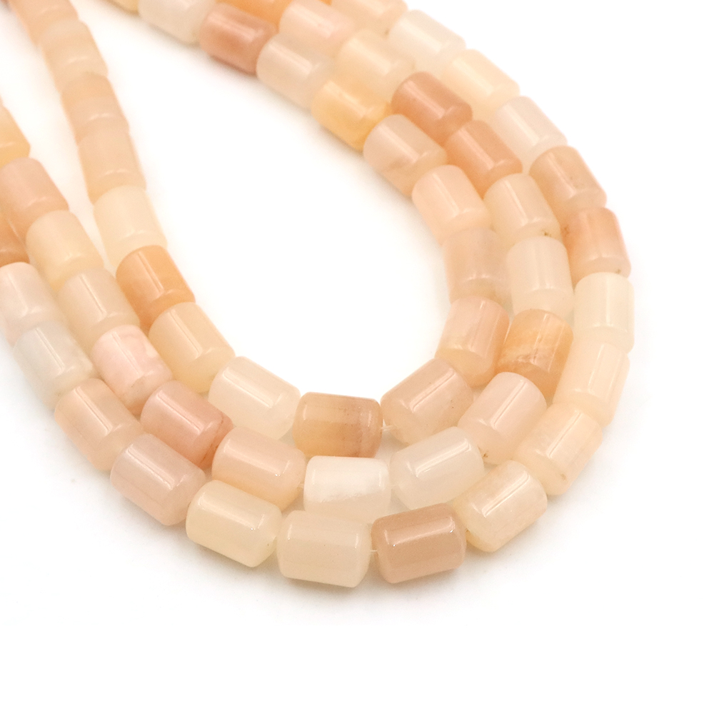 10x14mm天然石シリンダービーズヒーリングクリスタルチャ - Crimp Bead Tube のレビューと価格