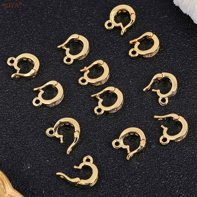 JUYA-18K金メッキと銀メッキ銅フック、留め金、DIY針 - Jewelry Making Bead のレビューと価格