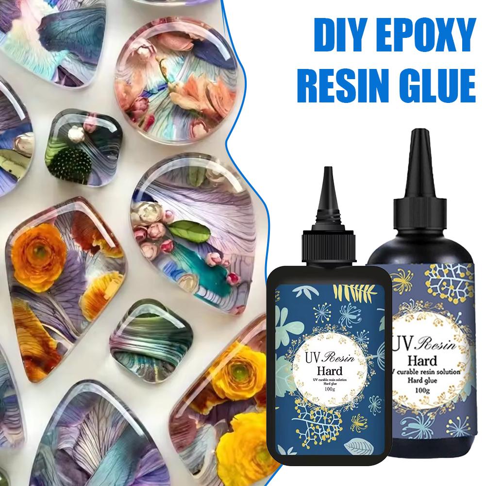 1/2個入り クリスタルクリアハードUVレジン アップグレー - Jewelry Making Uv Resin Kit のレビューと価格