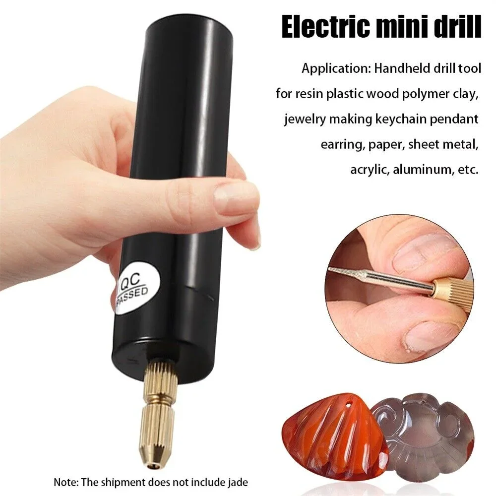 ミニ電動ドリル USB給電式 ハンドヘルド回転工具 コードレ - Jewelry Making Kit Professional のレビューと価格