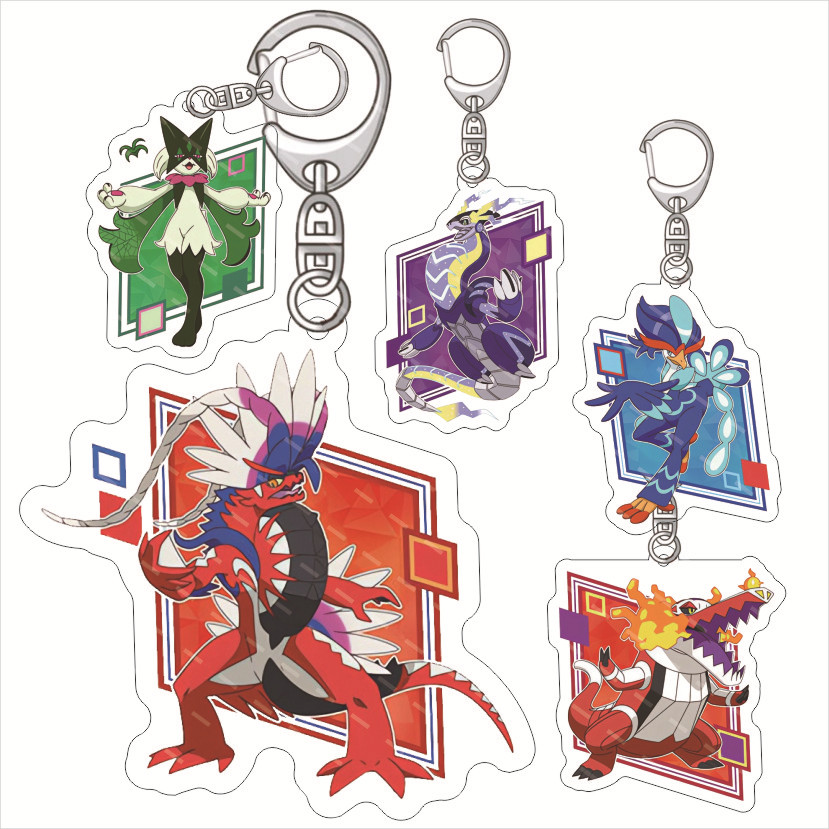 ポケモン ミライドン コライドン アクリル製 楽しいキーホル - Jewelry Making Resin のレビューと価格