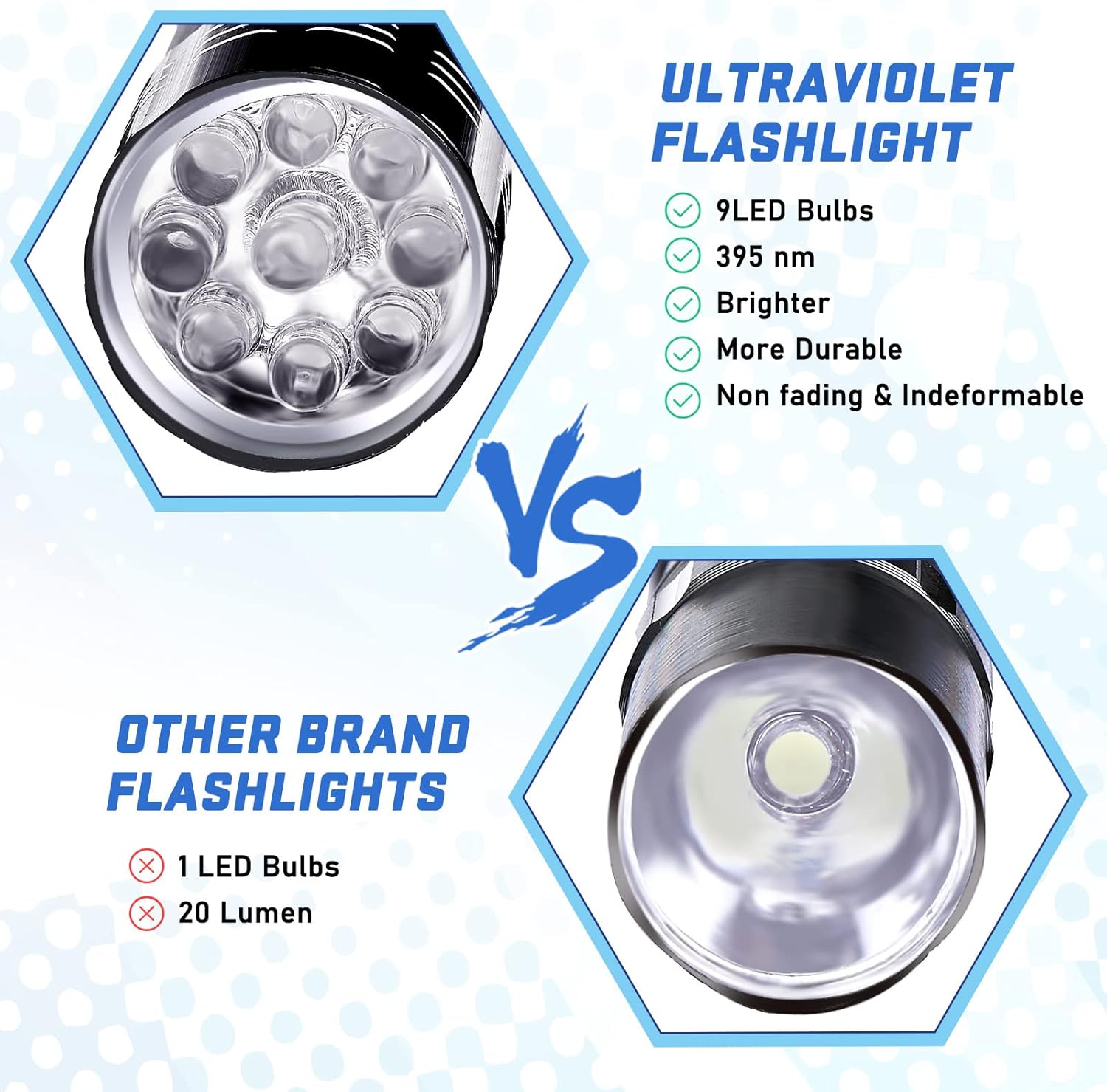 9LED懐中電灯 UVレジン硬化ランプ ライト LED 39 - Jewelry Making Tools のレビューと価格