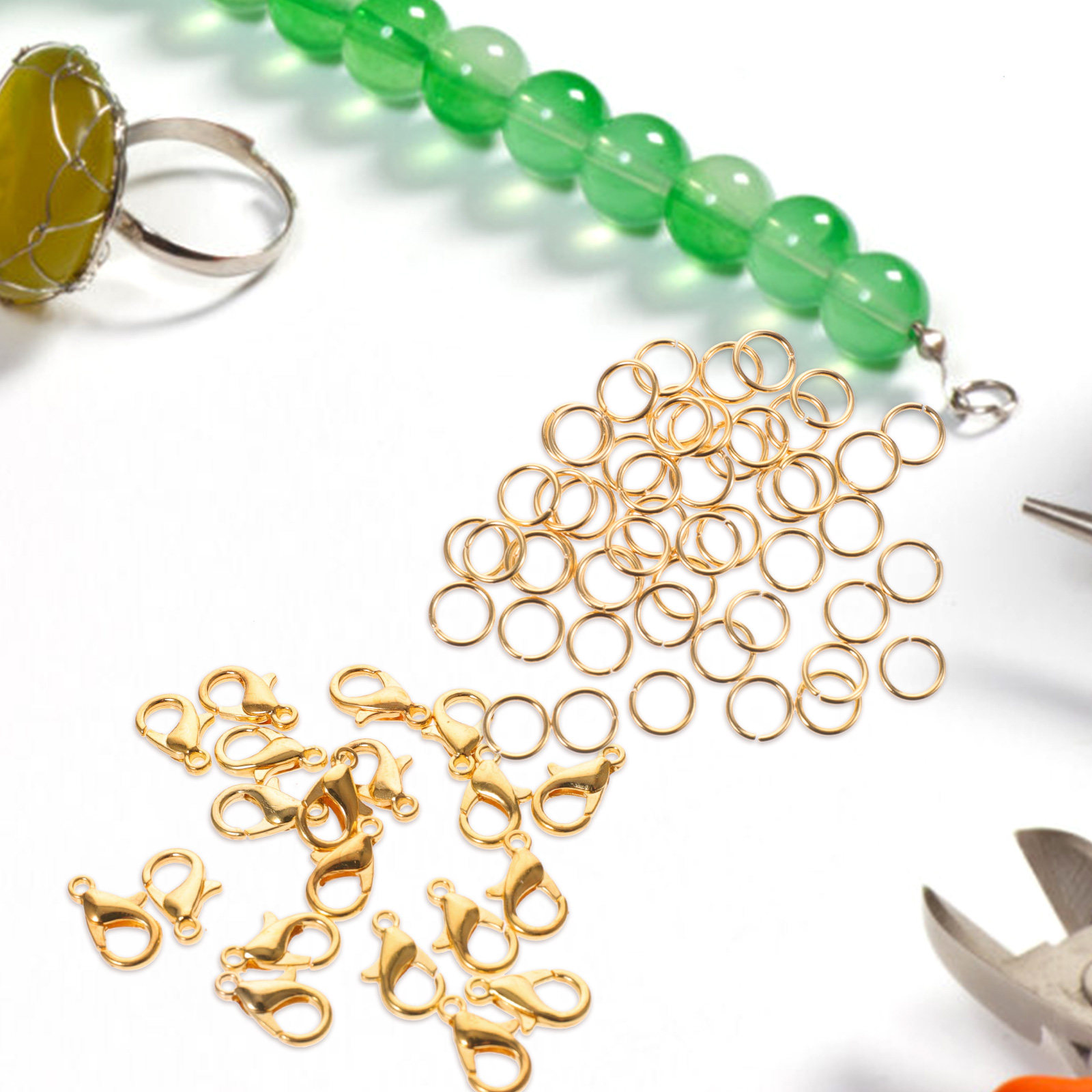 1箱ジュエリー製作キット、ジュエリー材料セット、ネックレス・ - Jewelry Making Tools のレビューと価格