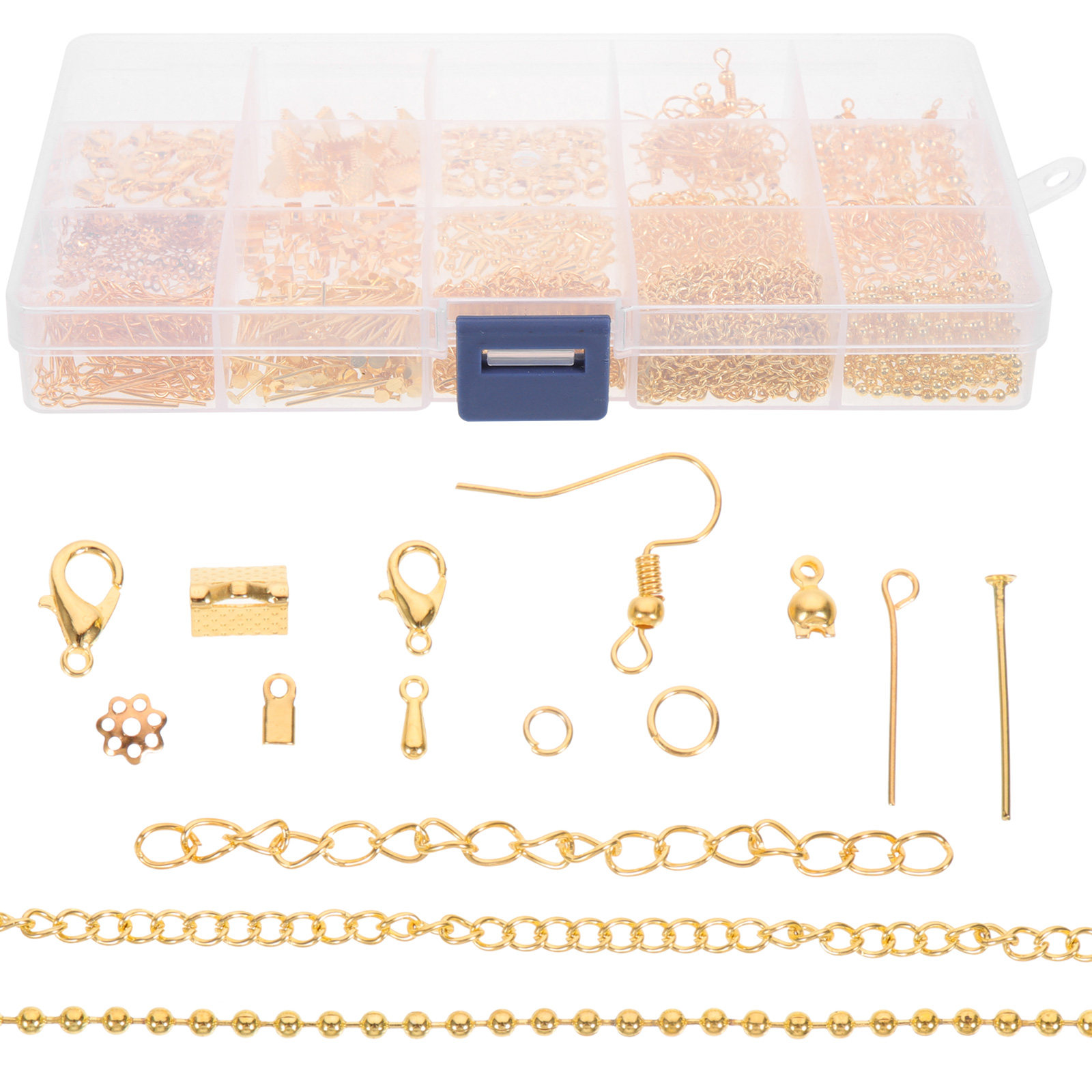 1箱ジュエリー製作キット、ジュエリー材料セット、ネックレス・ - Jewelry Making Tools のレビューと価格