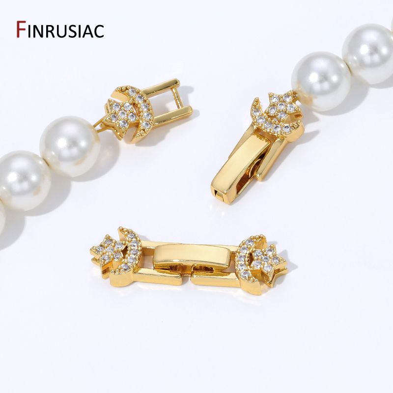 18K金メッキ真鍮パールクラスプコネクター、ブレスレット用ク - Jewelry Making Bead のレビューと価格