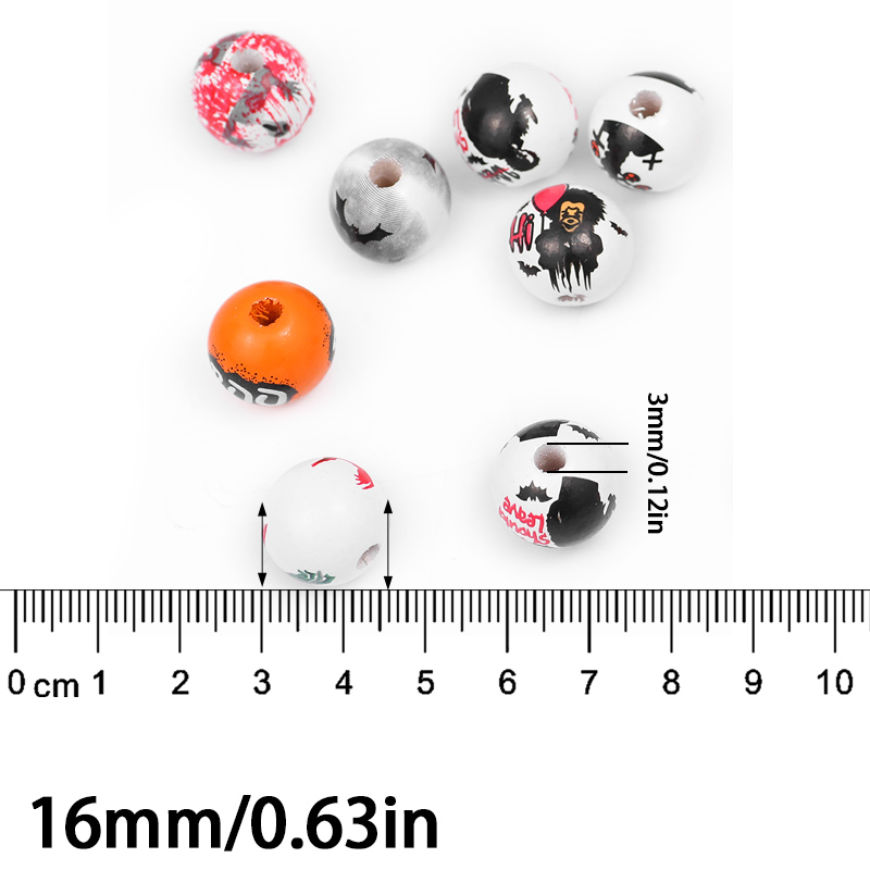 16mm 40-10個 ハロウィン ブーム ゴースト グリー - Jewelry Making Ideas With Beads のレビューと価格