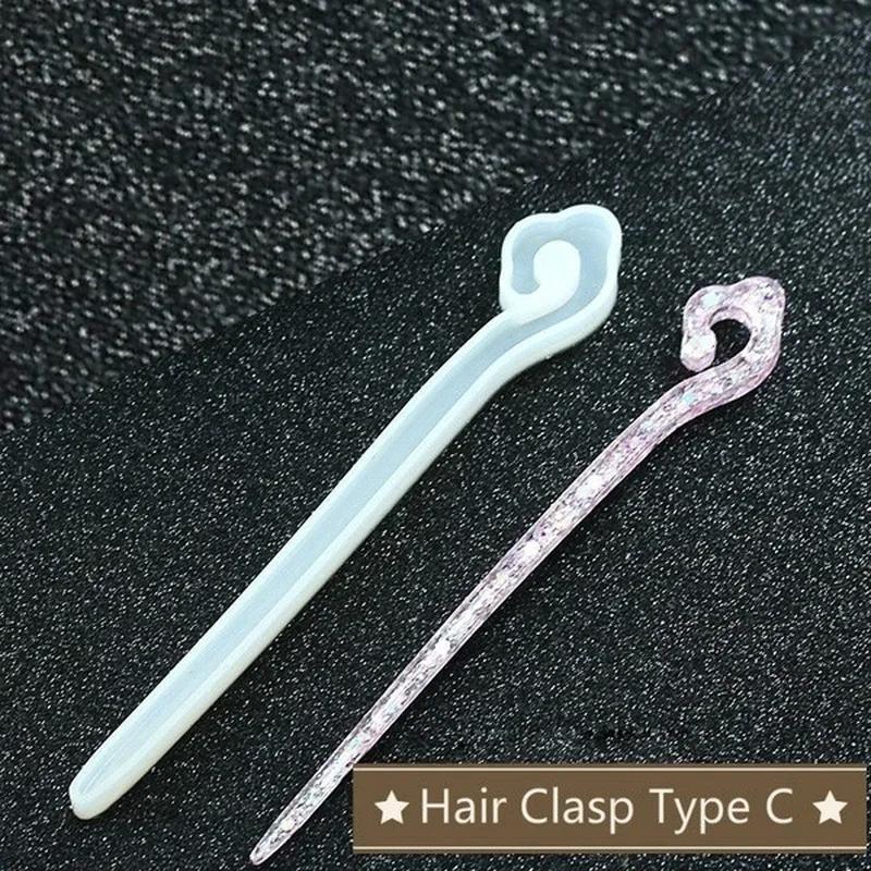 新しい透明ヘアピンシリコーン特殊金型樹脂 DIY ヘアジュエ - Jewelry Making Resin のレビューと価格