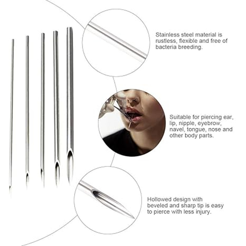プロのボディピアスツールキット,耐衝撃性,クランプ,針,鼻の - Jewelry Making Kit Professional のレビューと価格