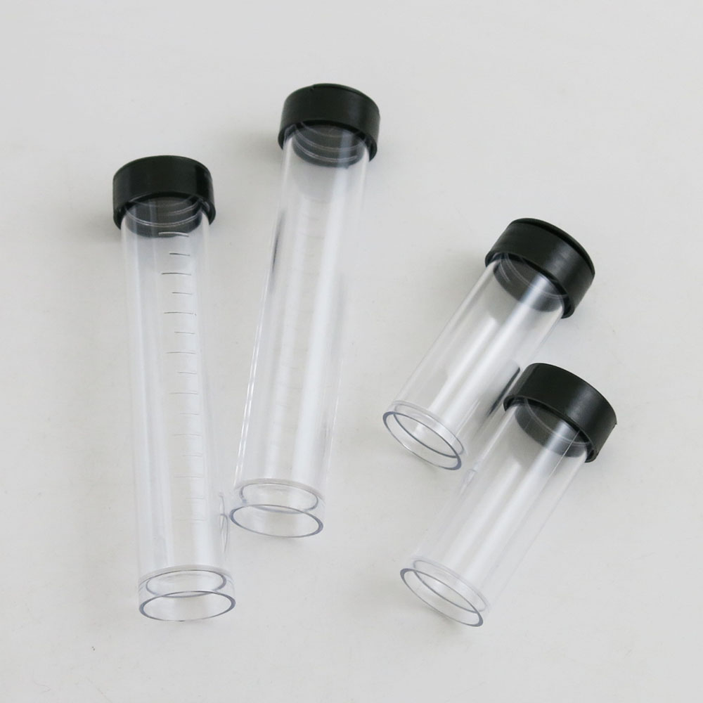 2個入り 空の10ml 20ml透明プラスチックチューブ プ - Crimp Bead Tube のレビューと価格