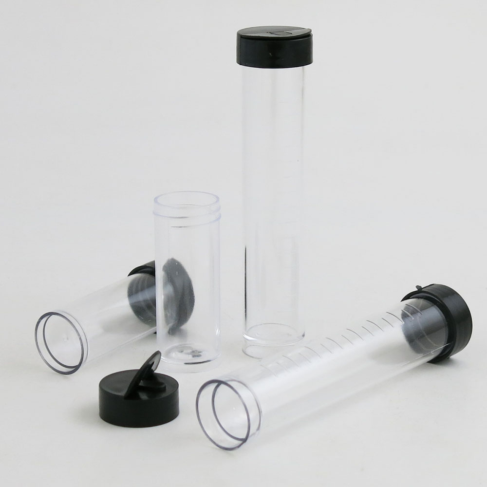 2個入り 空の10ml 20ml透明プラスチックチューブ プ - Crimp Bead Tube のレビューと価格