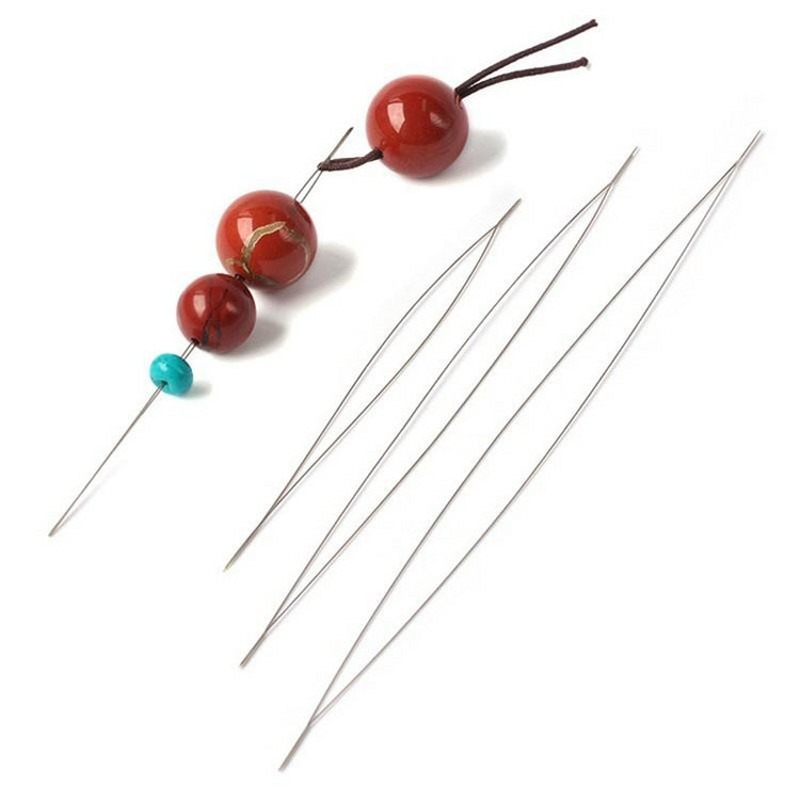 1-10個入りビーズニードル、シードビーズニードル、大きな目 - Jewelry Making Tools のレビューと価格