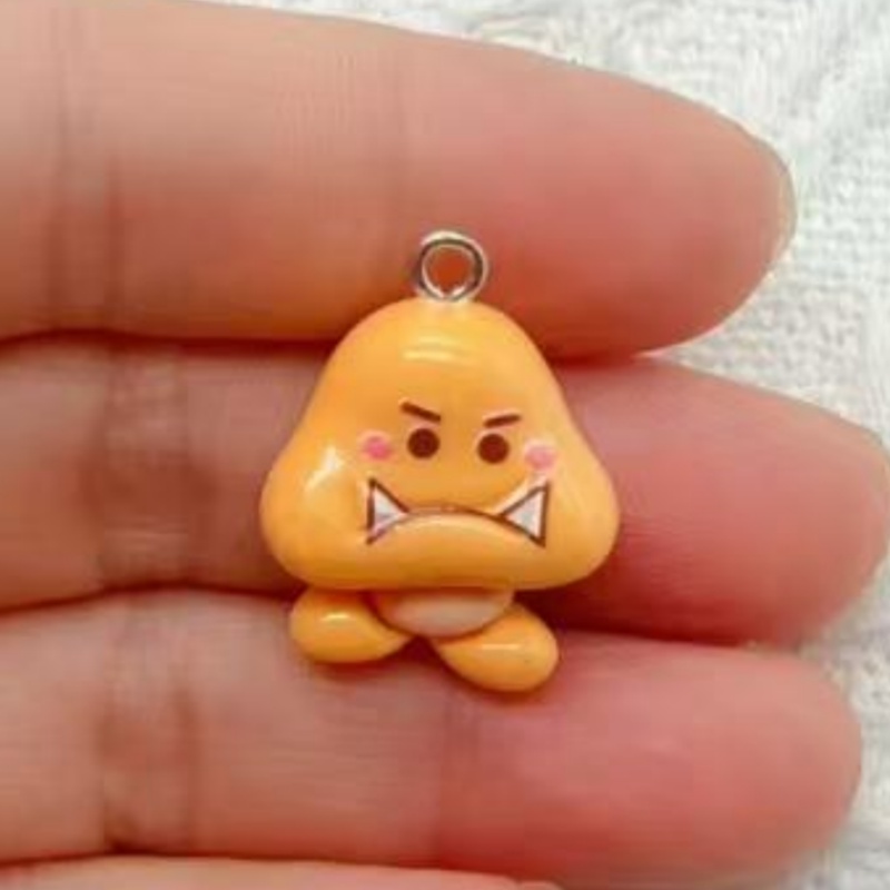 10個入り樹脂製漫画ペンダント、DIYジュエリー製作イヤリン - Jewelry Making Diy のレビューと価格