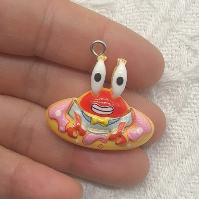 10個入り漫画風樹脂ペンダント、DIYジュエリー製作イヤリン - Jewelry Making Diy のレビューと価格