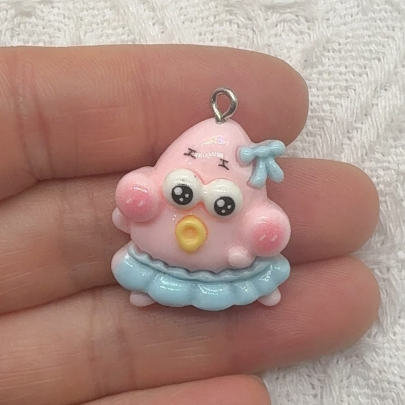 10個入り漫画風樹脂ペンダント、DIYジュエリー製作イヤリン - Jewelry Making Diy のレビューと価格